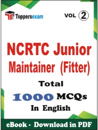 NCRTC Junior Maintainer (Fitter) PDF Book In English - MCQ / Objective Questions (VOL.2)
