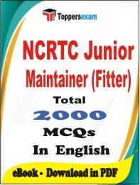 NCRTC Junior Maintainer (Fitter) PDF Book In English - MCQ / Objective Questions