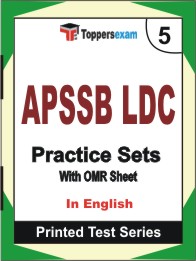 APSSB LDC Book in English - Mock Test / Practice Set