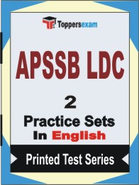 APSSB LDC Book in English - Question Paper / Practice Set