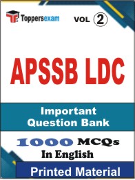APSSB LDC Book in English - Objective MCQ (VOL.2)