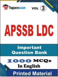 APSSB LDC Book in English - Objective MCQ (VOL.3)