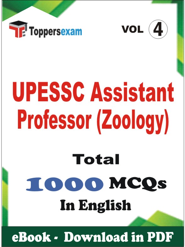 UPESSC Assistant Professor (Zoology) PDF Book In English - MCQ / Objective Questions (VOL.4)