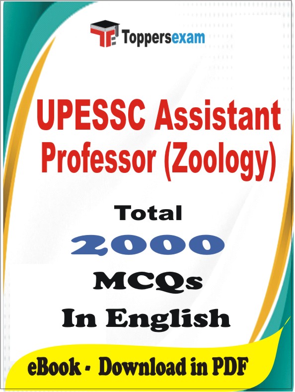 UPESSC Assistant Professor (Zoology) PDF Book In English - MCQ / Objective Questions