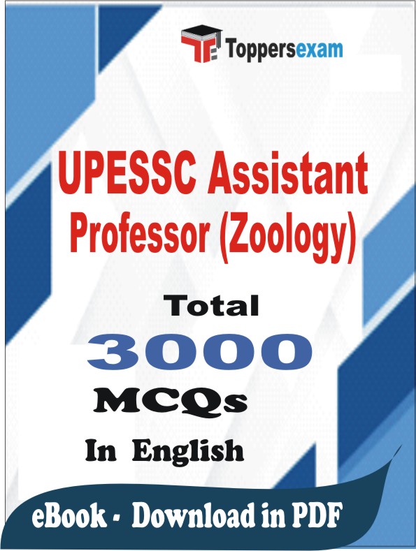 UPESSC Assistant Professor (Zoology) PDF Book In English - MCQ / Objective Questions