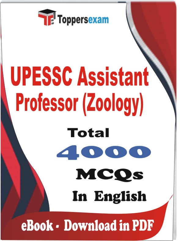 UPESSC Assistant Professor (Zoology) PDF Book In English - MCQ / Objective Questions