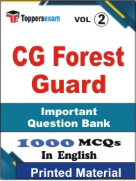 CG Forest Guard Book in English - Objective MCQ (VOL.2)