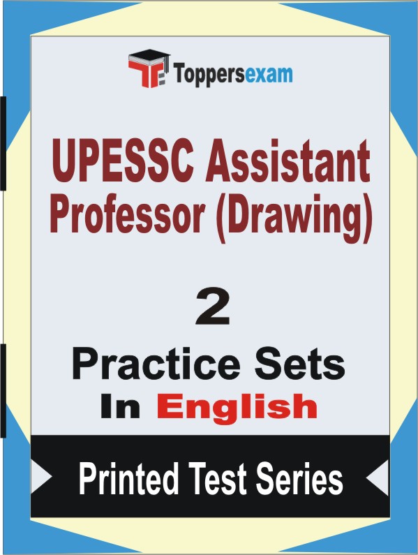 UPESSC Assistant Professor (Drawing) Book in English - Question Paper / Practice Set