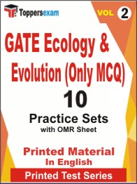 GATE Ecology & Evolution (Only MCQ) Book in English - Practice Set (VOL.2)