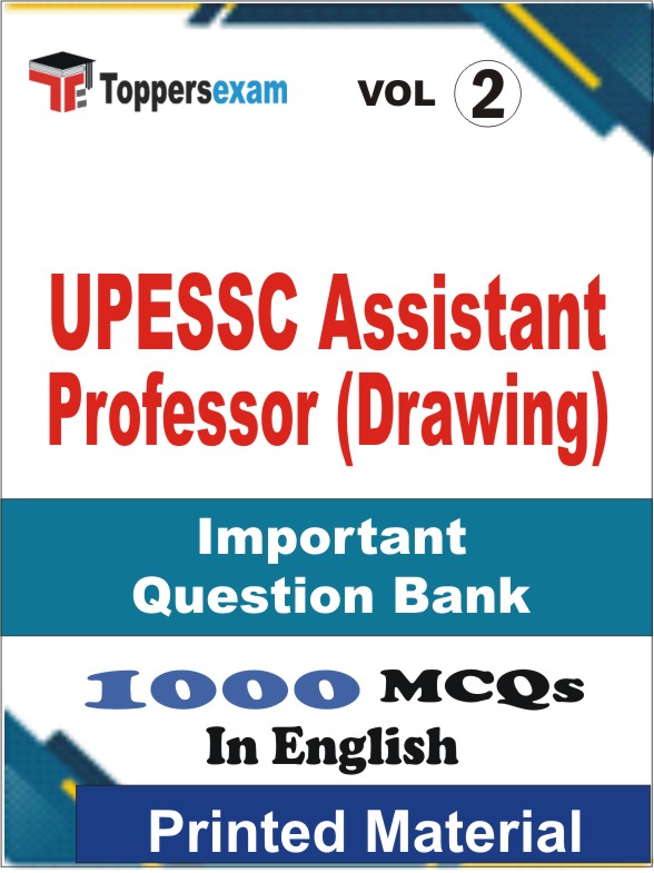 UPESSC Assistant Professor (Drawing) Book in English - Objective MCQ (VOL.2)