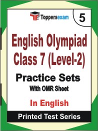 English Olympiad Class 7 (Level-2) Book in English - Mock Test / Practice Set