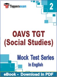 OAVS TGT (Social Studies) PDF Book In English - Question Paper
