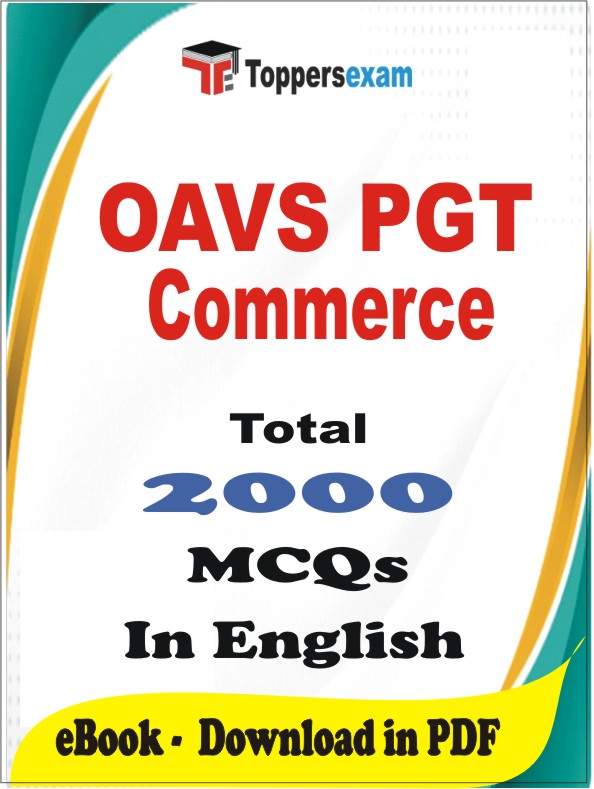 OAVS PGT Commerce PDF Book In English - MCQ / Objective Questions