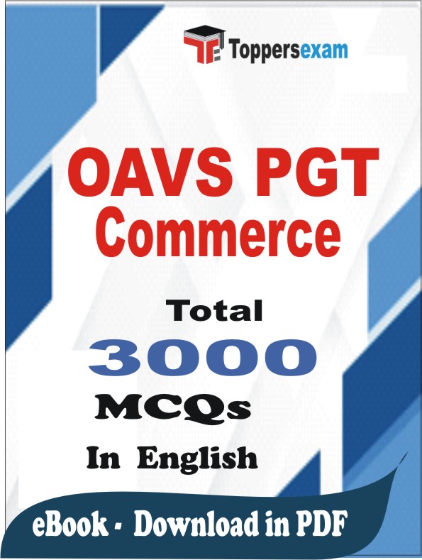 OAVS PGT Commerce PDF Book In English - MCQ / Objective Questions