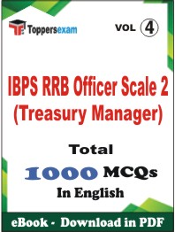 IBPS RRB Officer Scale 2 (Treasury Manager) PDF Book in English - MCQ / Objective Questions (VOL.4)