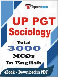 UP PGT Sociology PDF Book in English - MCQ / Objective Questions