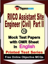 ​RIICO Assistant Site Engineer (Civil) Part 2 Exam Mock Test Papers (Book) in English
