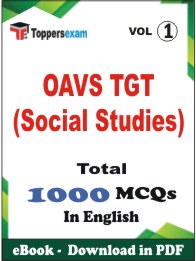 OAVS TGT (Social Studies) PDF Book In English - MCQ / Objective Questions (VOL.1)
