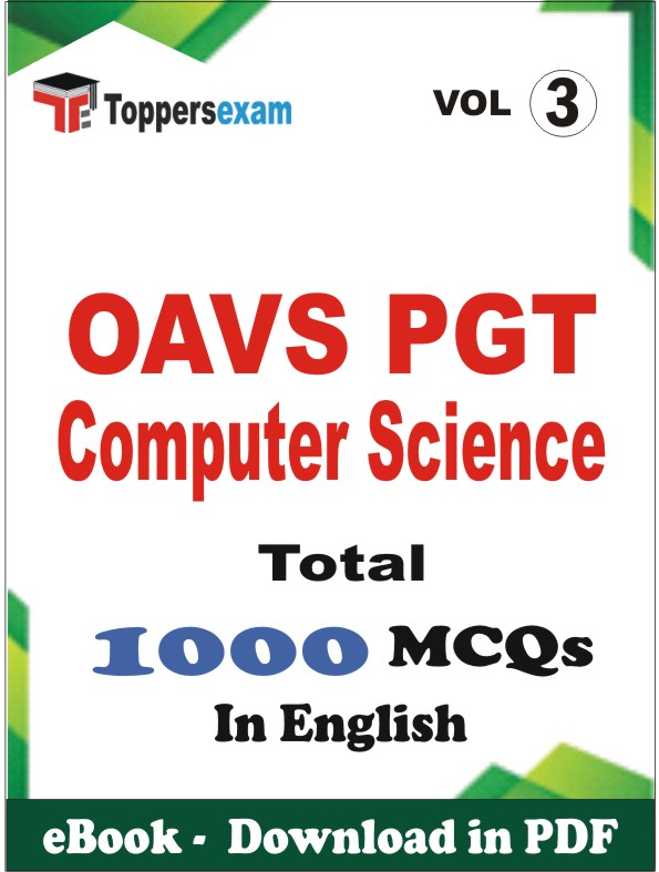 OAVS PGT Computer Science PDF Book In English - MCQ / Objective Questions (VOL.3)