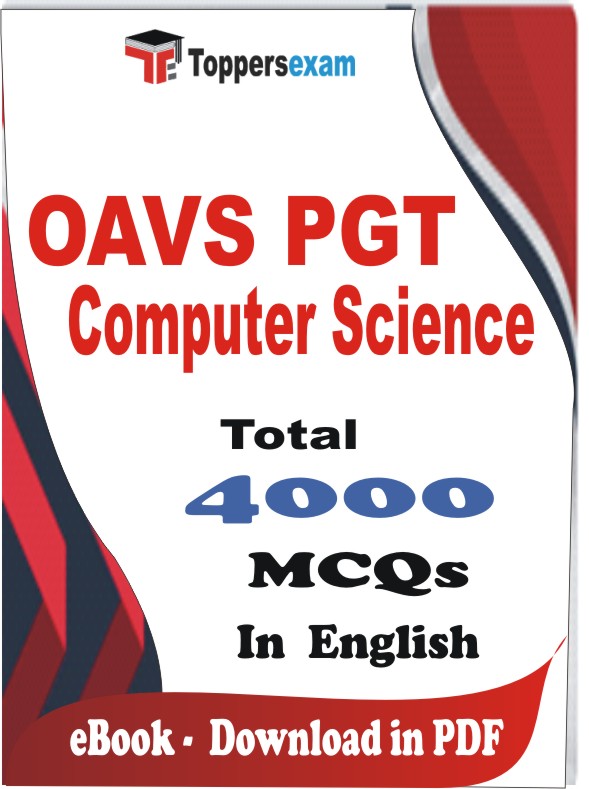 OAVS PGT Computer Science PDF Book In English - MCQ / Objective Questions