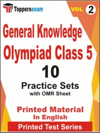 General Knowledge Olympiad Class 5 Book in English - Practice Set (VOL.2)