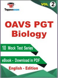 OAVS PGT Biology Test PDF Book in English -  Practice Set /Mock Test (VOL.2)