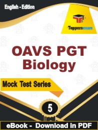 OAVS PGT Biology PDF Book In English - Practice Set