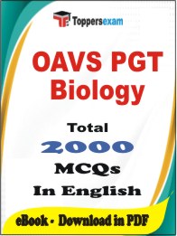 OAVS PGT Biology PDF Book In English - MCQ / Objective Questions