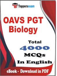 OAVS PGT Biology PDF Book In English - MCQ / Objective Questions