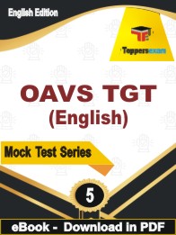 OAVS TGT (English) PDF Book In English - Practice Set