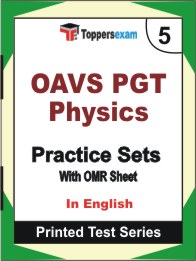 OAVS PGT Physics Book in English - Mock Test / Practice Set