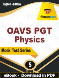 OAVS PGT Physics PDF Book In English - Practice Set