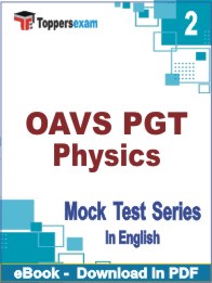 OAVS PGT Physics PDF Book In English - Question Paper