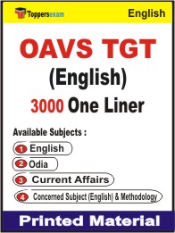 OAVS TGT (English) One Liner Book in English