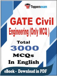 GATE Civil Engineering (Only MCQ) PDF Book In English - MCQ / Objective Questions
