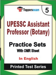 UPESSC Assistant Professor (Botany) Book in English - Mock Test / Practice Set