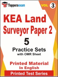 KEA Land Surveyor (Paper 2) Book in English - Practice Set (VOL.3)
