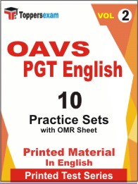 OAVS PGT English Book in English - Practice Set (VOL.2)