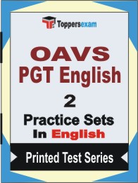 OAVS PGT English Book in English - Question Paper / Practice Set