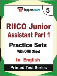 RIICO Junior Assistant (Part-1) Book in English - Mock Test / Practice Set
