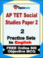 AP TET Social Studies Paper 2 Test Book in English - Question Paper / Practice Set