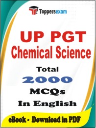 UP PGT Chemical Science PDF Book in English - MCQ / Objective Questions