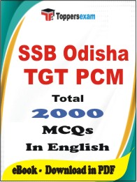SSB Odisha TGT PCM PDF Book in English - MCQ / Objective Questions