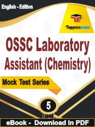 OSSC Laboratory Assistant (Chemistry) PDF Book In English - Practice Set