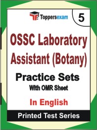 OSSC Laboratory Assistant (Botany) Book in English - Mock Test / Practice Set