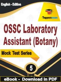 OSSC Laboratory Assistant (Botany) PDF Book In English - Practice Set
