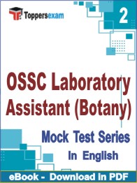 OSSC Laboratory Assistant (Botany) PDF Book In English - Question Paper
