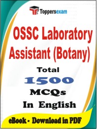 OSSC Laboratory Assistant (Botany) PDF Book In English - MCQ / Objective Questions