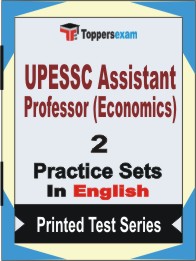 UPESSC Assistant Professor (Economics) Book in English - Question Paper / Practice Set