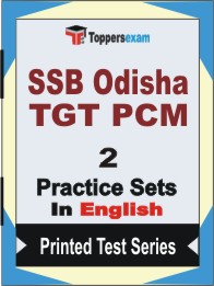 SSB Odisha TGT PCM Book in English - Question Paper / Practice Set